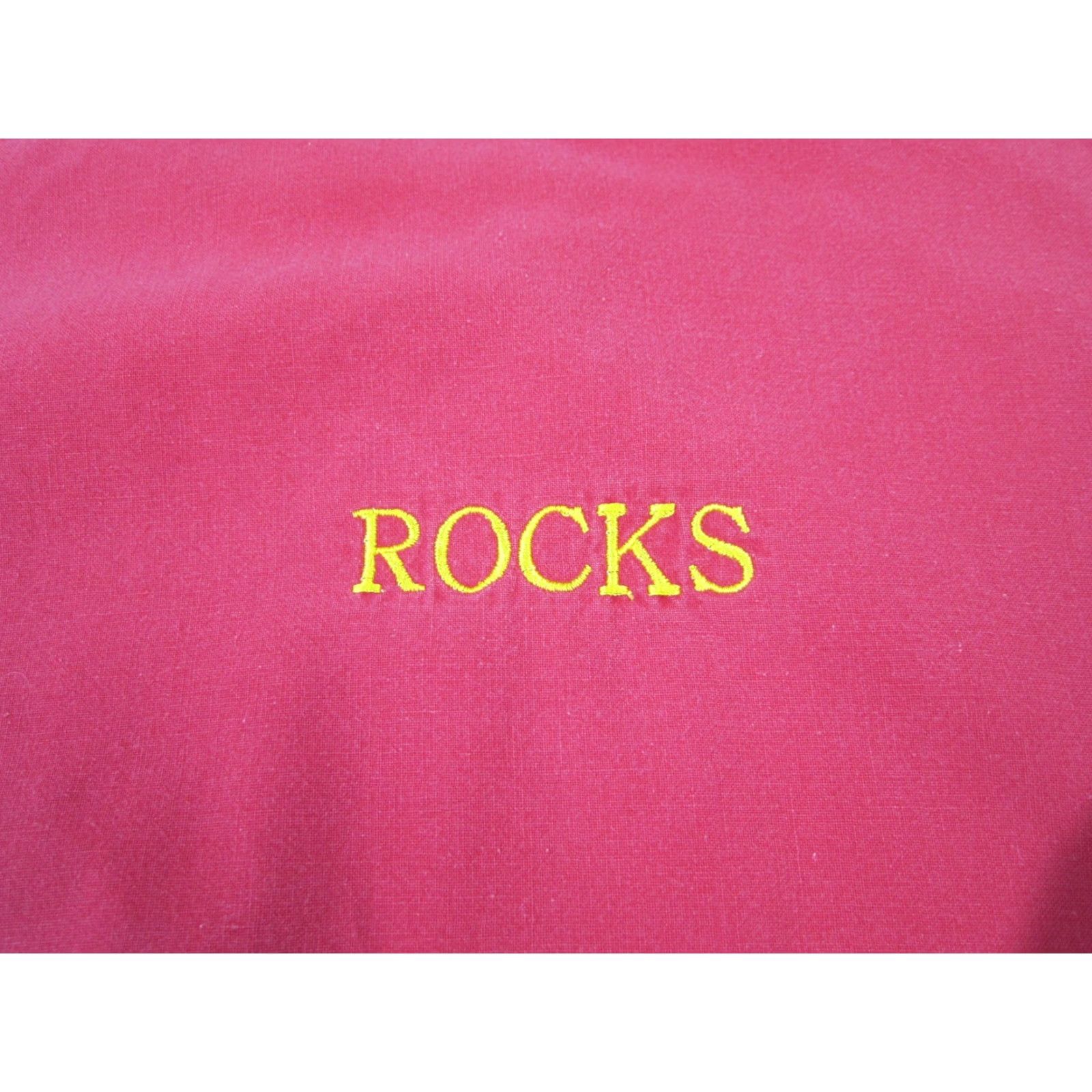 Vintage VINTAGE Stallion Sportswear Red Varsity Jacket Mens M 90s Cotton Fleece All Seasons House USA Black? Size US M / EU 48-50 / 2 - 4 Thumbnail