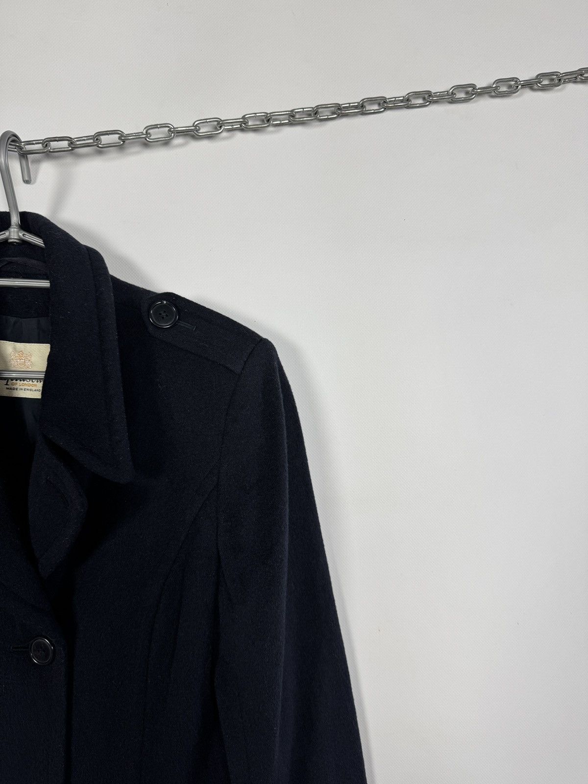 Aquascutum Aquascutum London Double Breasted Coat 100% Viscose Reg 10 Size M / US 6-8 / IT 42-44 - 2 Thumbnail
