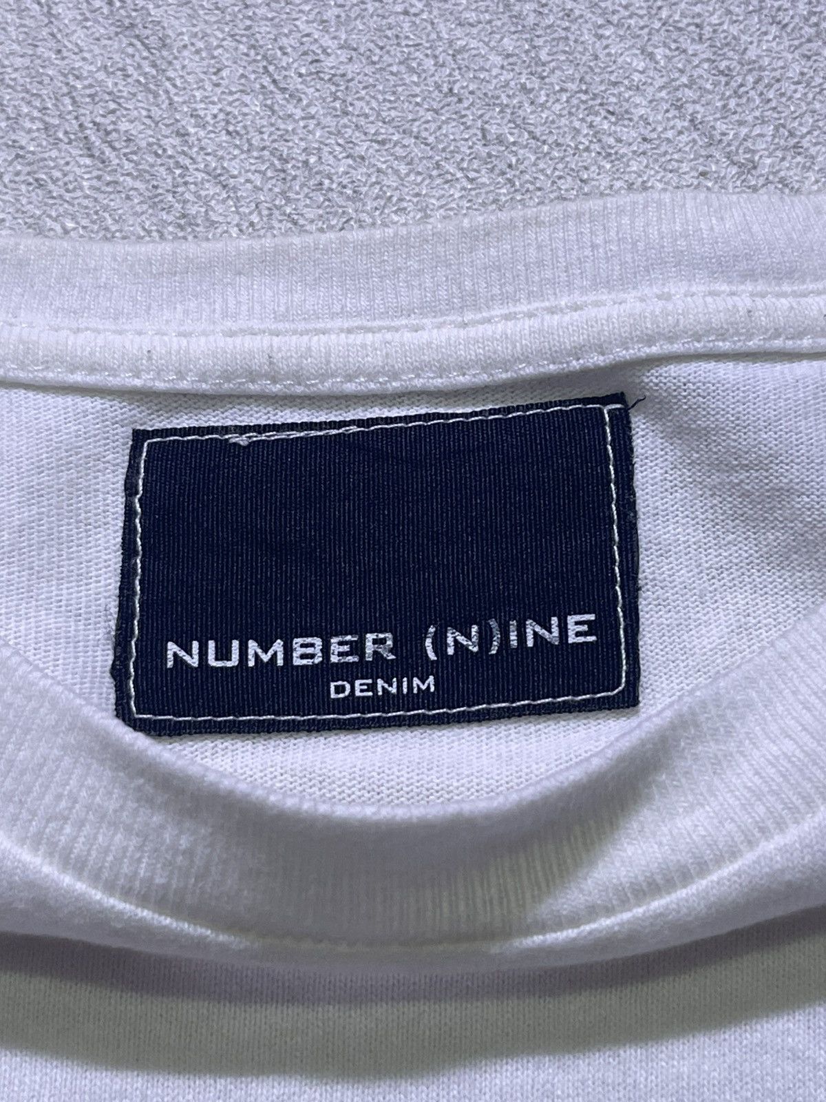 Number (N)ine NUMBER (N)INE short sleeve tshirt with poket small Size US M / EU 48-50 / 2 - 4 Thumbnail