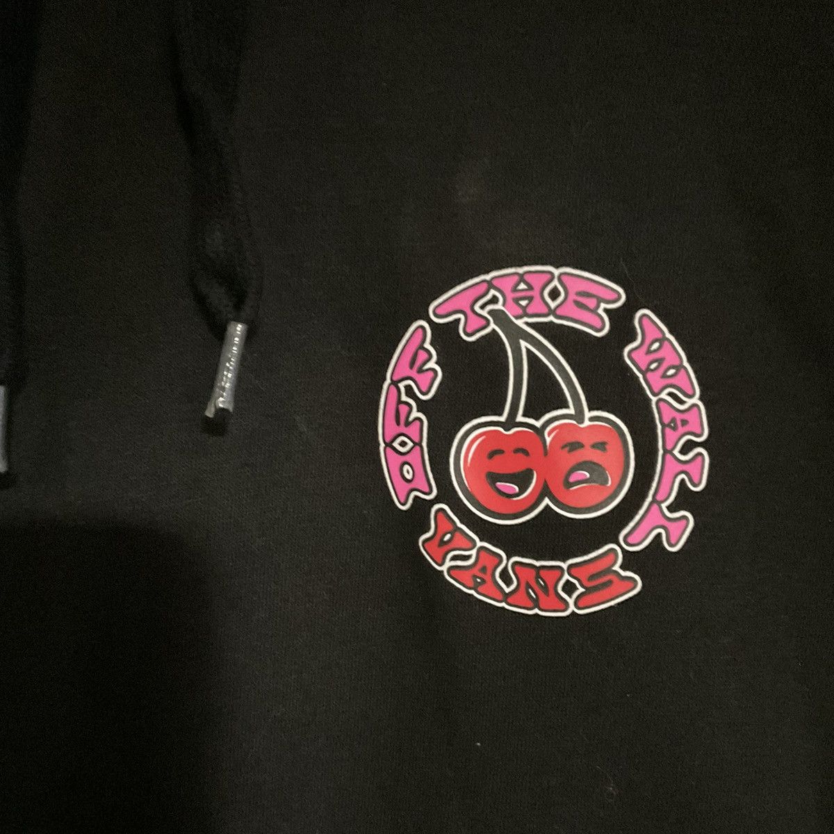 Vans Vans Off the Van Baggy Cherry Skate Hoodie Black Unisex L Size US L / EU 52-54 / 3 - 3 Thumbnail