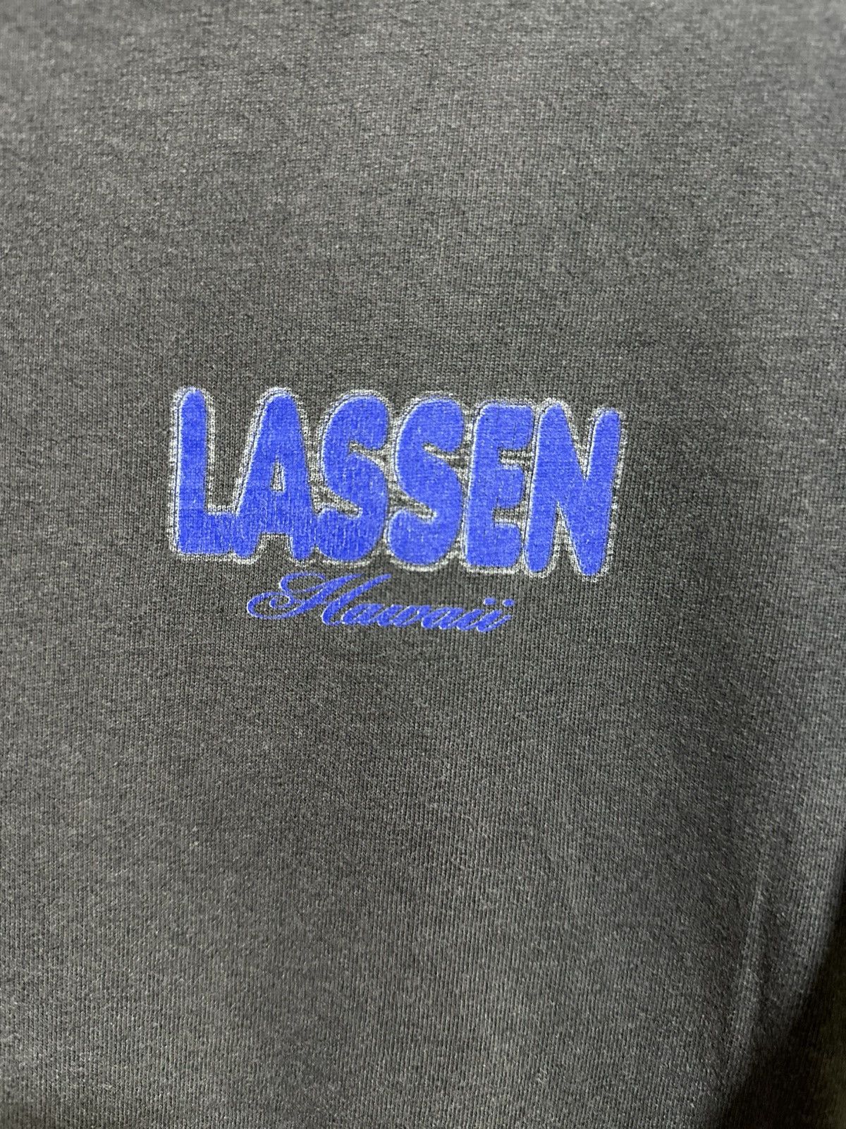Vintage Vintage 90s Lassen Hawaii Sun Faded Tee Size US L / EU 52-54 / 3 - 7 Thumbnail