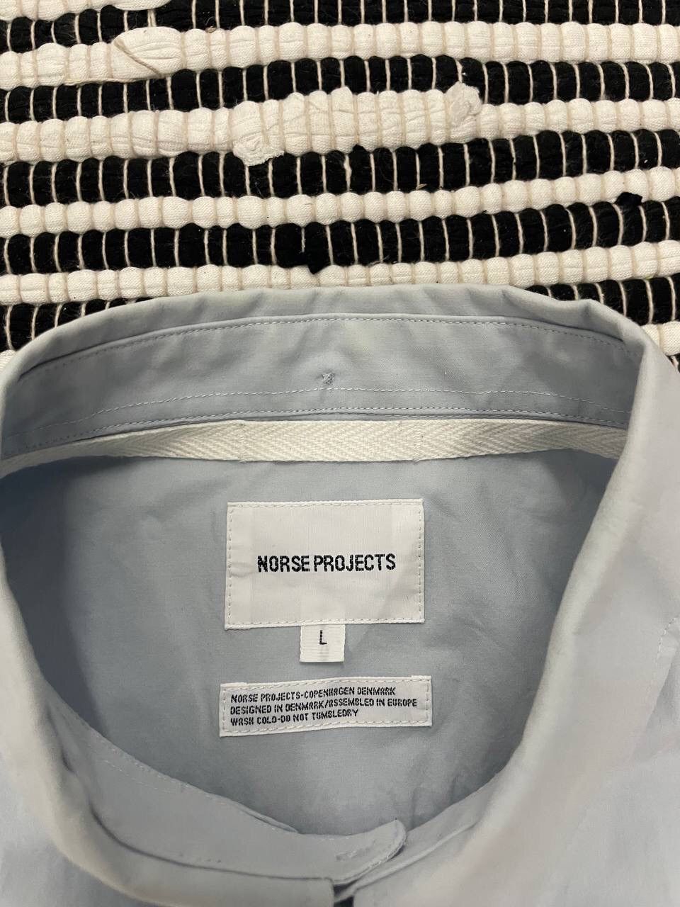 Norse Projects × Vintage Vintage Norse Projects Button-Up Shirt Y2K Size US L / EU 52-54 / 3 - 4 Thumbnail