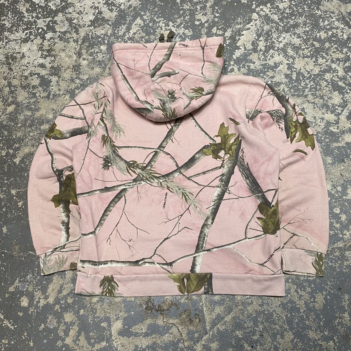Realtree × Vintage Y2K Gander Mountain Pink Camo RealTree Hoodie Sweatshirt Size US S / EU 44-46 / 1 - 5 Thumbnail