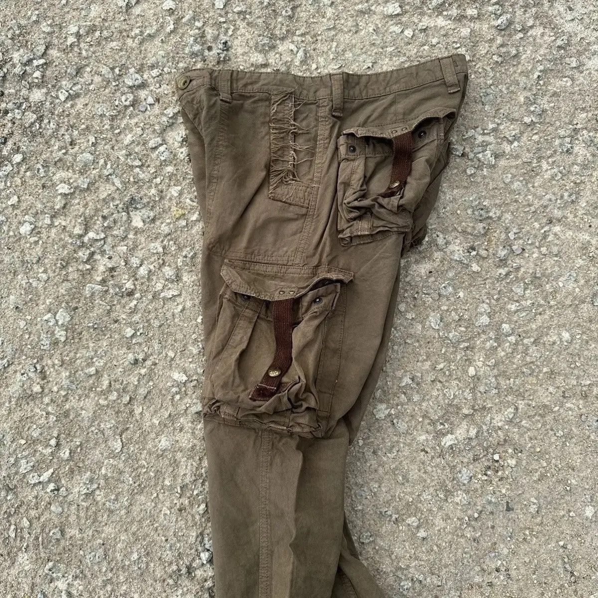 Generic Surplus SICKS💥FLARE/BOOTCUT SURPLUS Japan Tactical Multi Cargo Pants Size US 30 / EU 46 - 17 Thumbnail