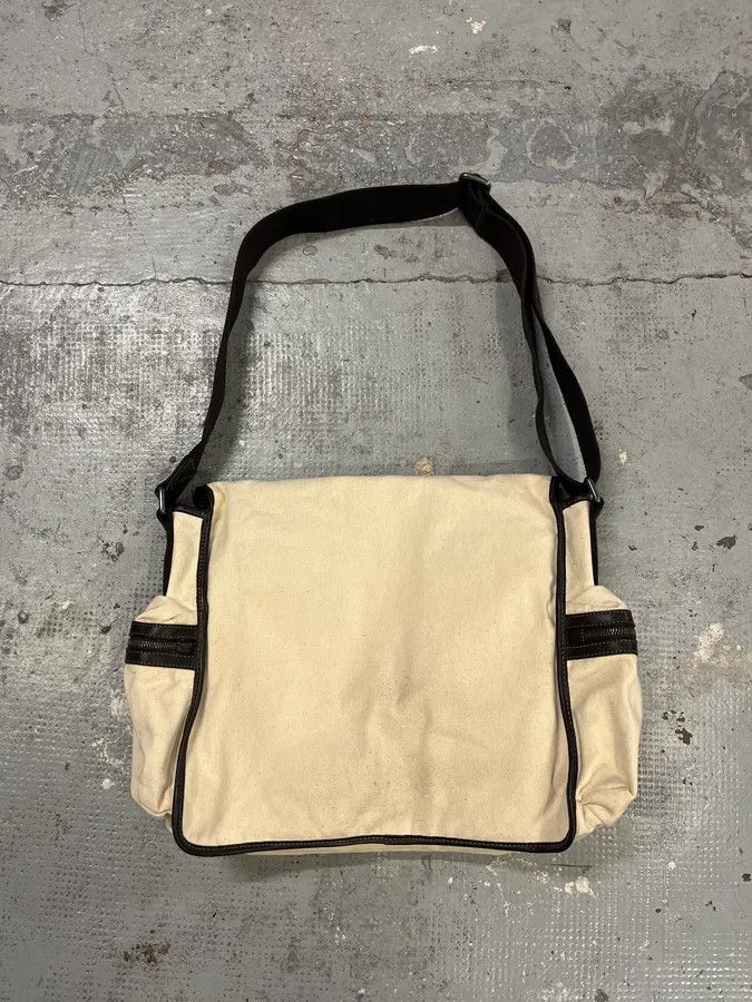Dolce & Gabbana 2000s Dolce & Gabbana Beige Canva Cargo Shoulder Bag Size ONE SIZE - 8 Thumbnail