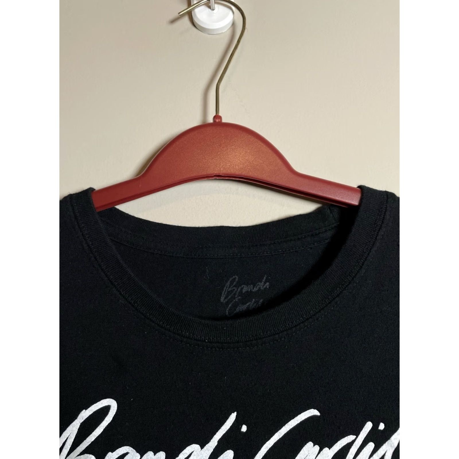 Vintage Brandi Carlile Shirt Black Graphic Print Rock Music Women’s S Short Sleeve Crew Neck Casual T-Shirt Size S / US 4 / IT 40 - 3 Thumbnail