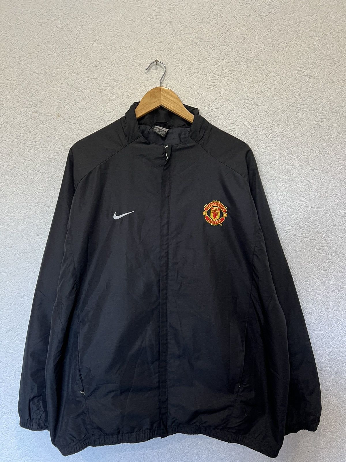Nike Vintage 00’s Nike Manchester United Track Jacket Training Size US XL / EU 56 / 4 - 1 Thumbnail