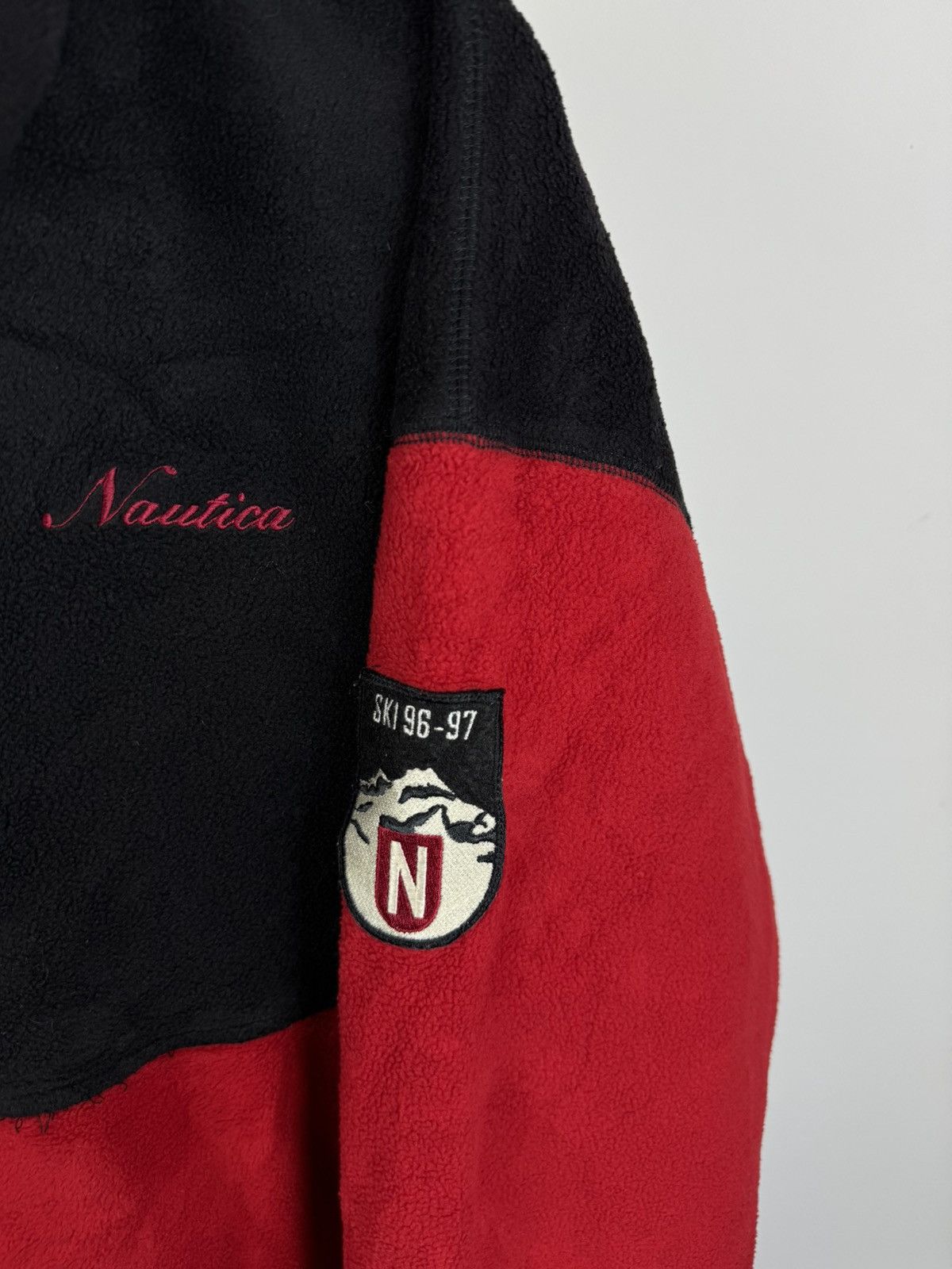 Nautica Vintage Nautica Competition Ski Ladge Fleece Size US L / EU 52-54 / 3 - 3 Thumbnail