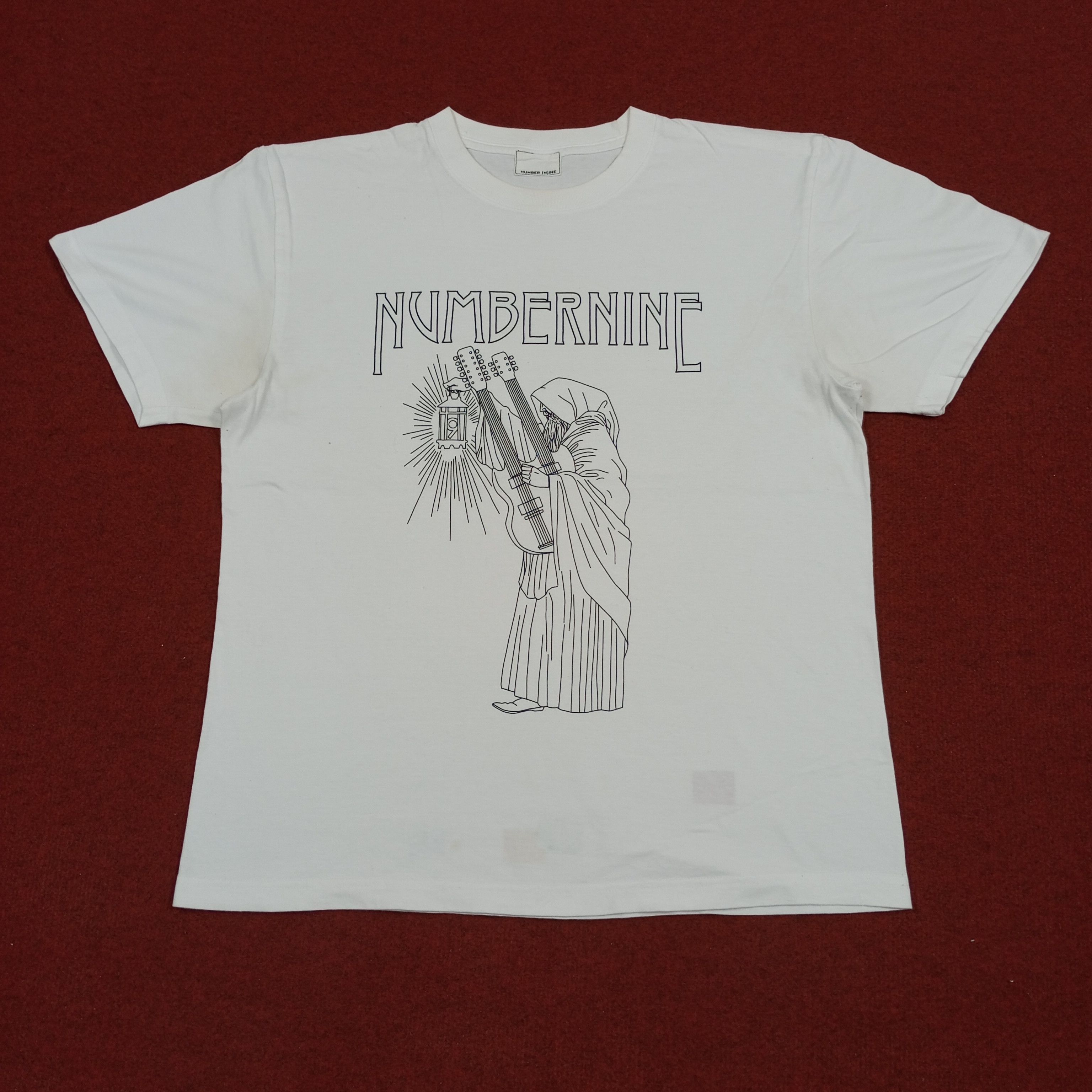 Japanese Brand Number Nine Japanese Brand Parody Led Zeppelin Band Tshirt Size US L / EU 52-54 / 3 - 1 Thumbnail