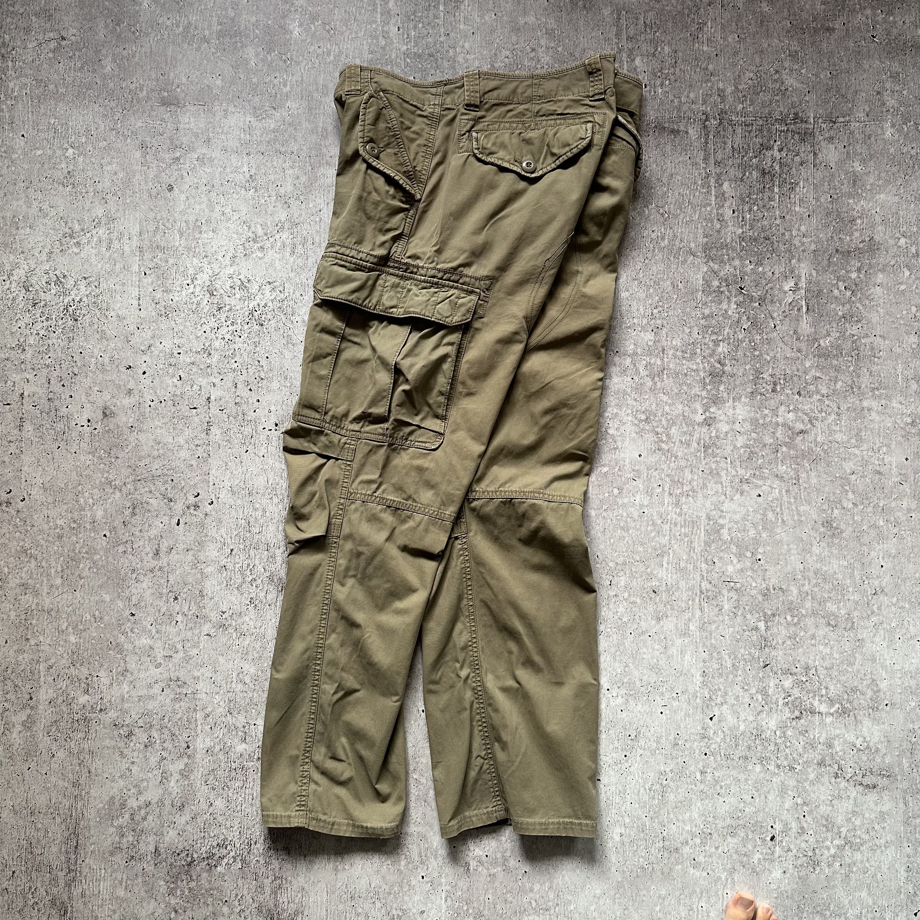 Tommy Hilfiger × Vintage Tommy Hilfiger Cargo Baggy Vintage Avant Garde Denim Pants Size US 32 / EU 48 - 6 Thumbnail