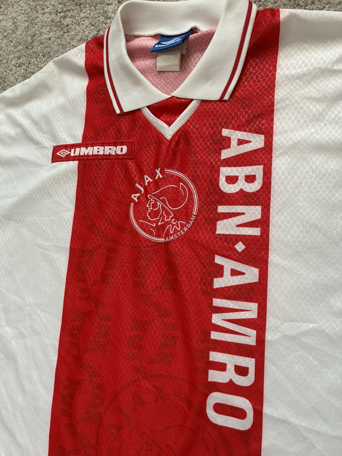 Umbro 1994/1995 Ajax Home Kit Size US L / EU 52-54 / 3 - 3 Thumbnail