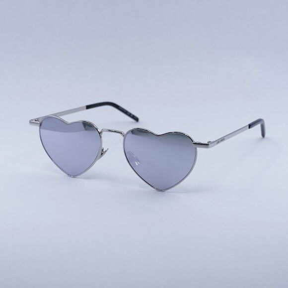 Saint Laurent Paris 🕶️ New Saint Laurent SL301 Lou Lou 003 Sunglasses - Silver Size ONE SIZE - 1 Thumbnail