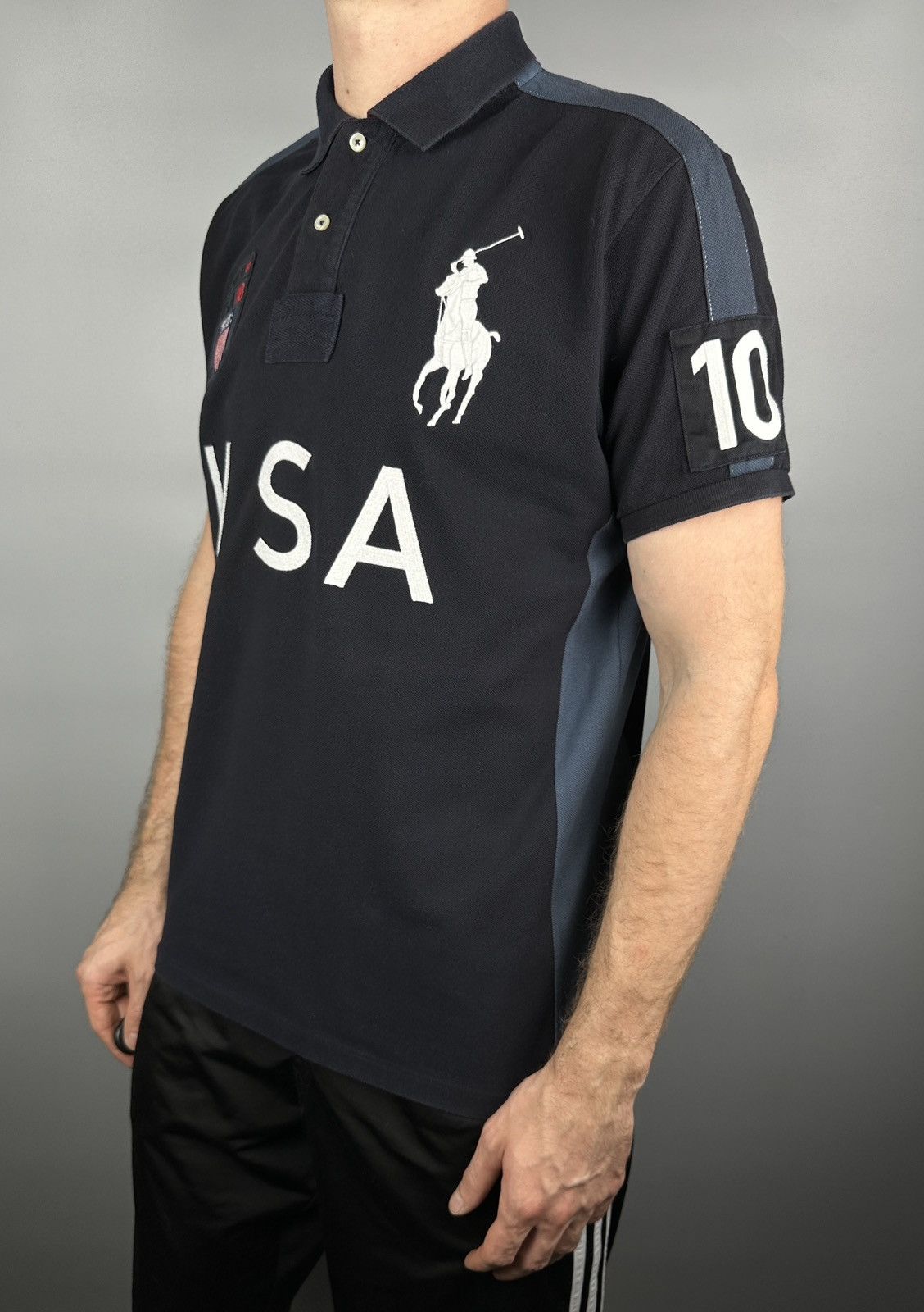 Polo Ralph Lauren Ralph Lauren USA Polo T Shirt Tee Chief Keef Rap New York Size US L / EU 52-54 / 3 - 4 Thumbnail