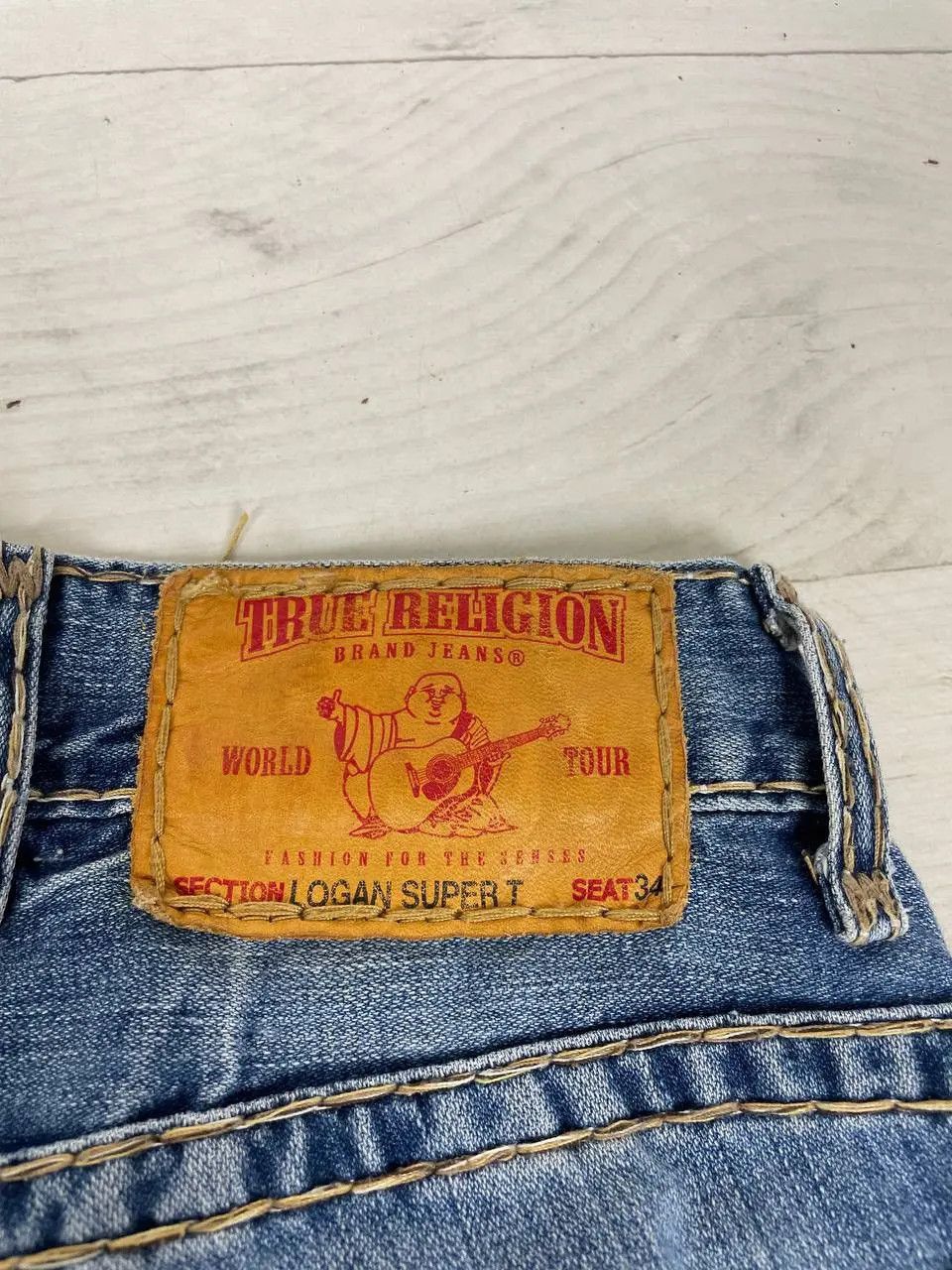 True Religion Vintage True Religion Logan Super T Denim Jeans 90s USA Size US 30 / EU 46 - 17 Thumbnail