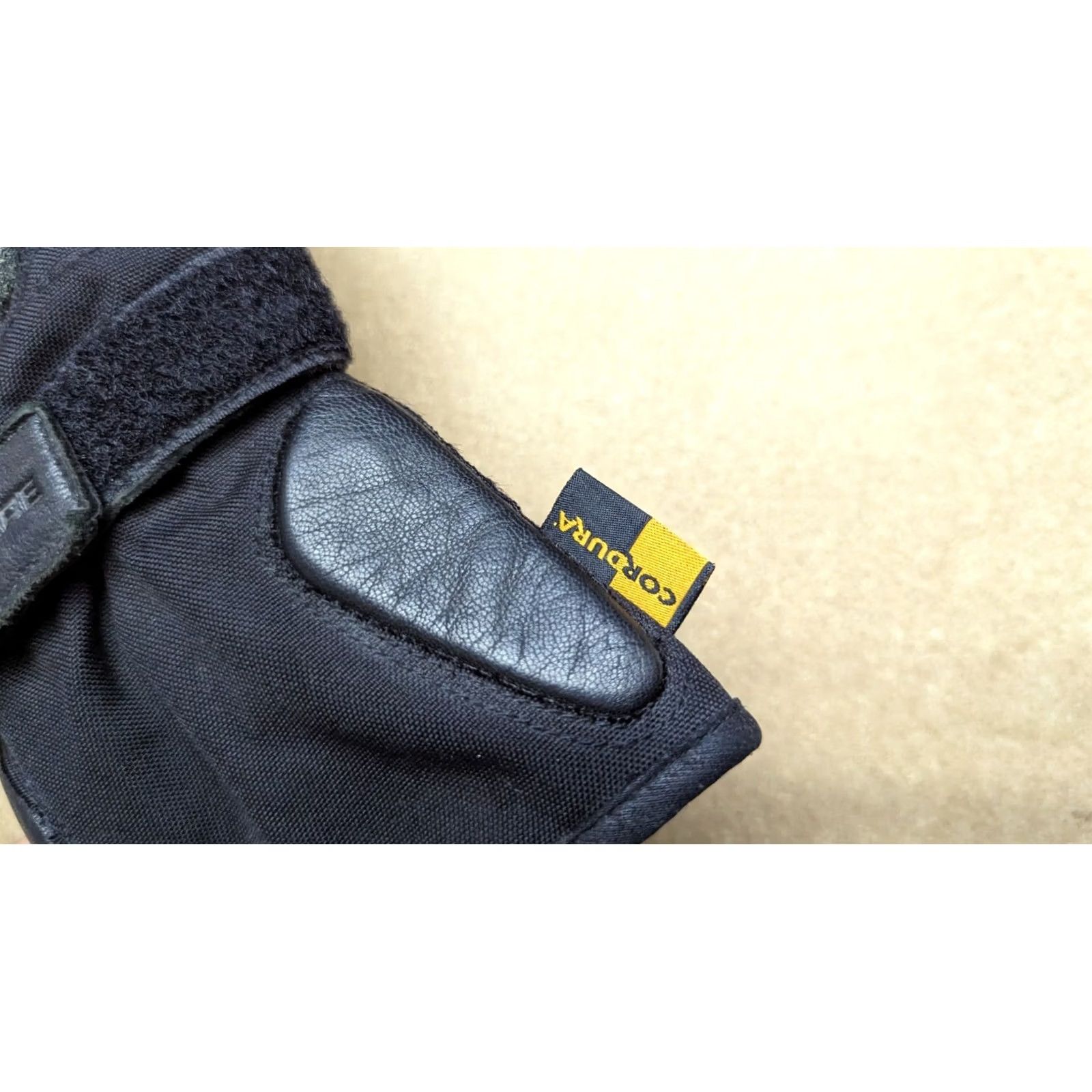 Vintage B-Square Motorcycle Mens Gloves XL Black Lined Cordura Leather Glove Womens? Size ONE SIZE - 5 Thumbnail