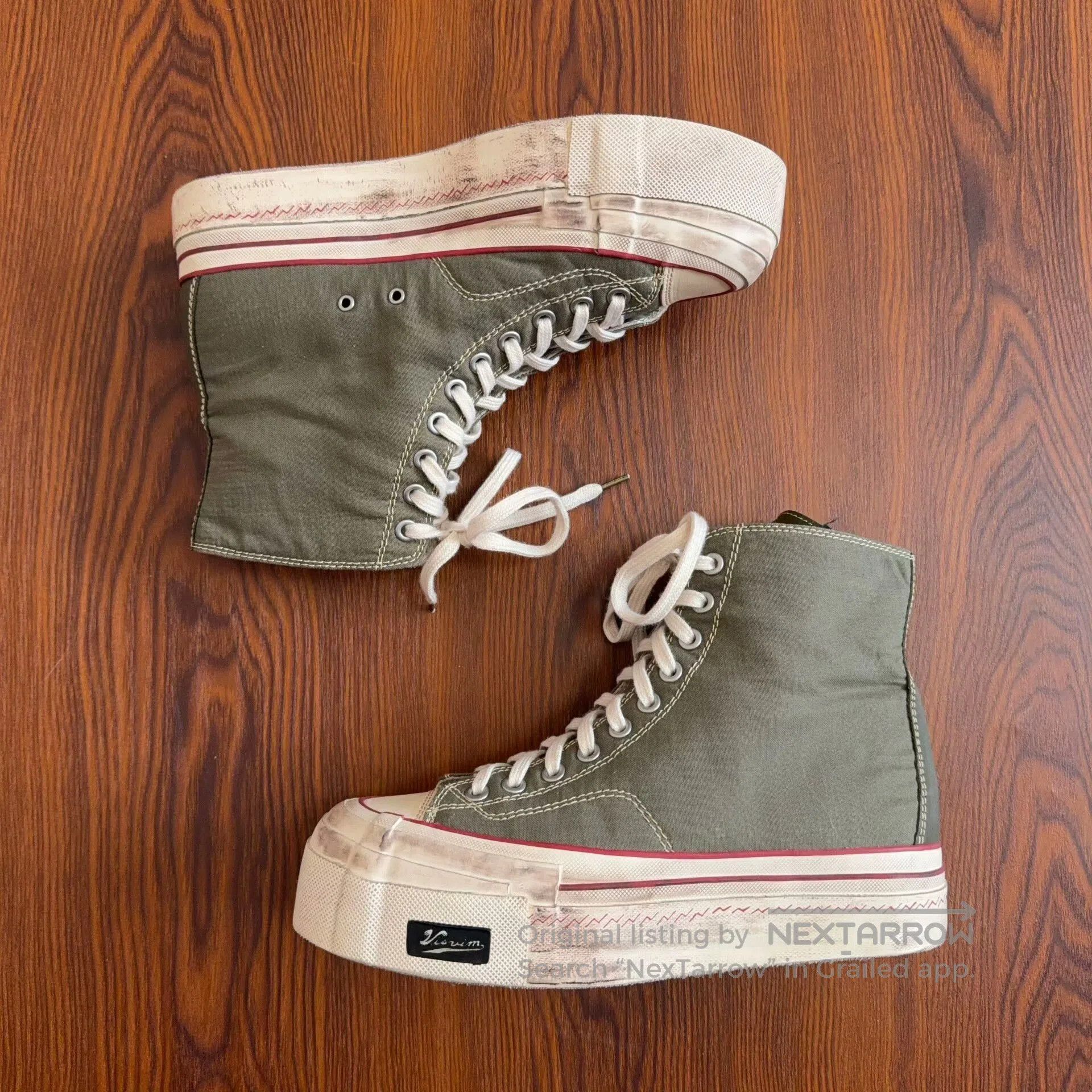 Visvim Visvim Skagway Hi G.Patten ICT High Top Sneakers. Size US 9.5 / EU 42-43 - 1 Thumbnail