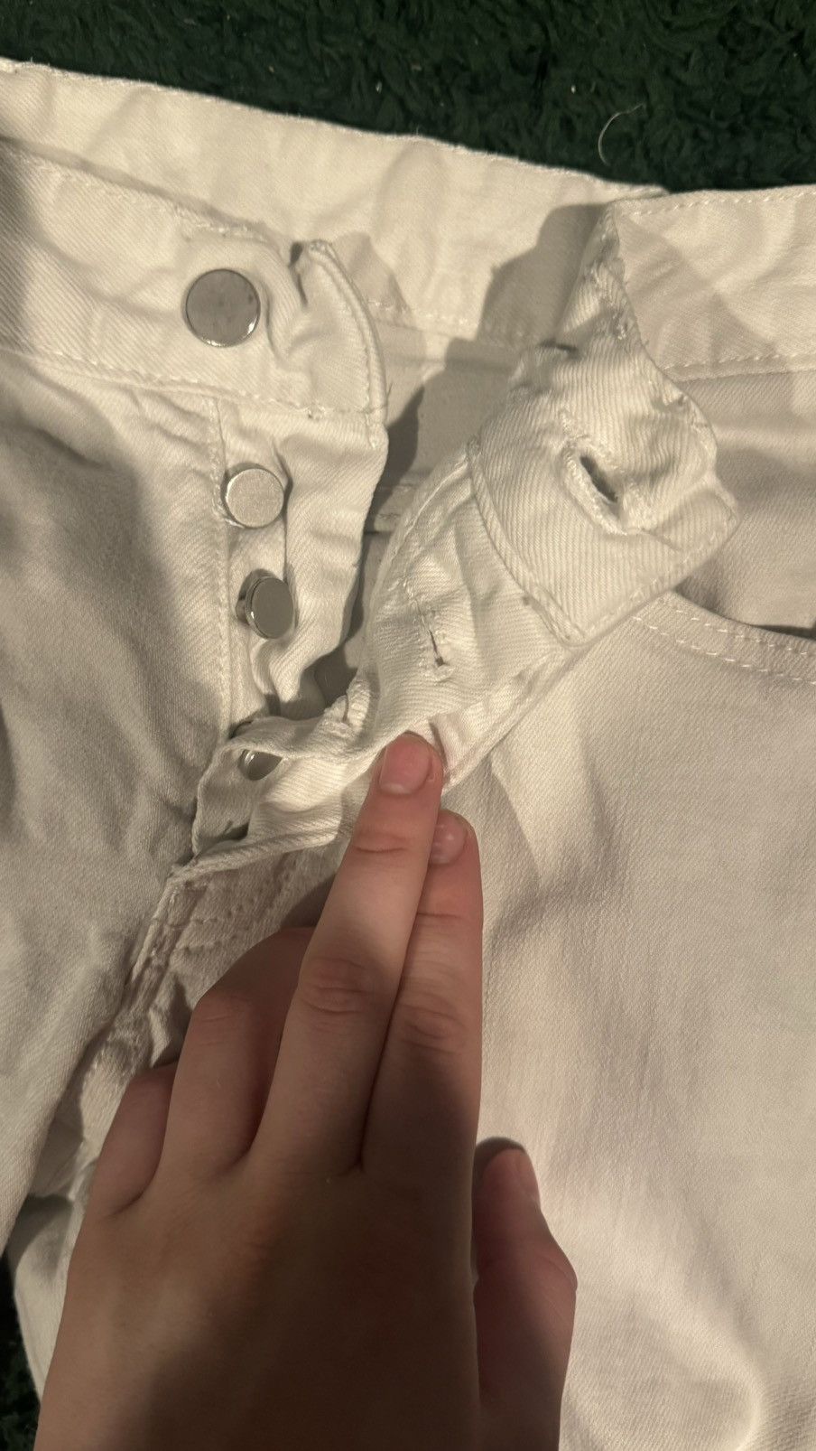 MNML MNML Ripped Jeans White Size US 30 / EU 46 - 4 Thumbnail