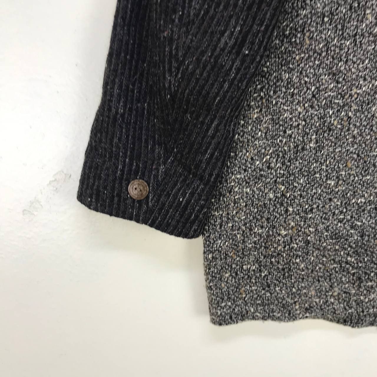 Designer × Harris Tweed Italianamente Ilprimo Patchwork Tweed Coat Blazer Jacker Size US S / EU 44-46 / 1 - 7 Thumbnail