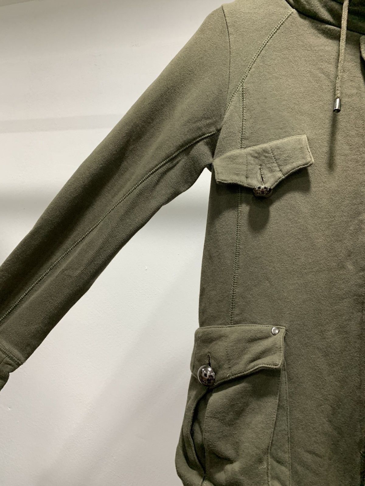 Vintage Vintage CC CROSS Punk Military Style Hooded Parka Size US S / EU 44-46 / 1 - 6 Thumbnail