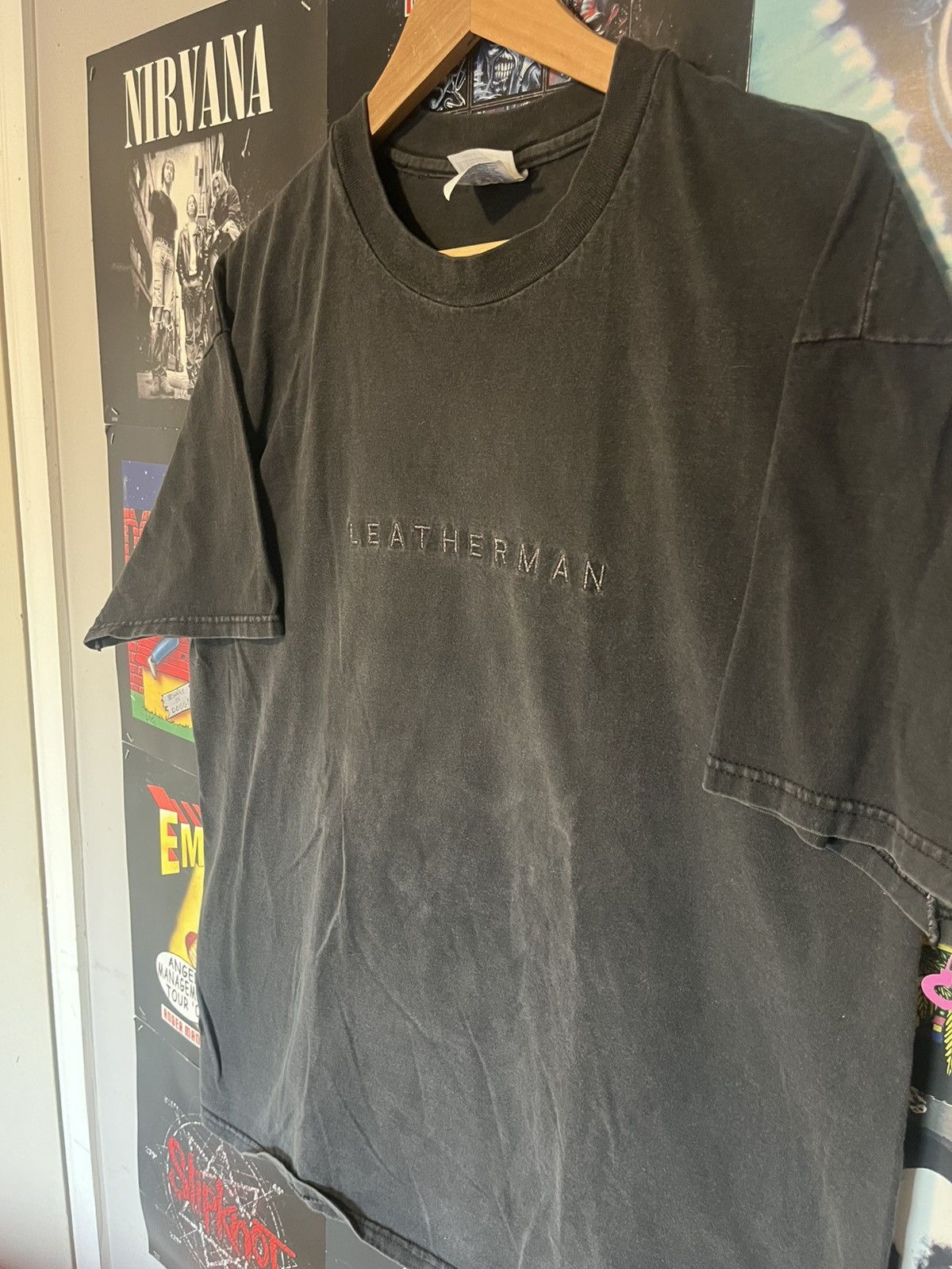 Hanes Vintage 90’s made in USA Leatherman Pride Event Tee shirt Size US XL / EU 56 / 4 - 2 Thumbnail
