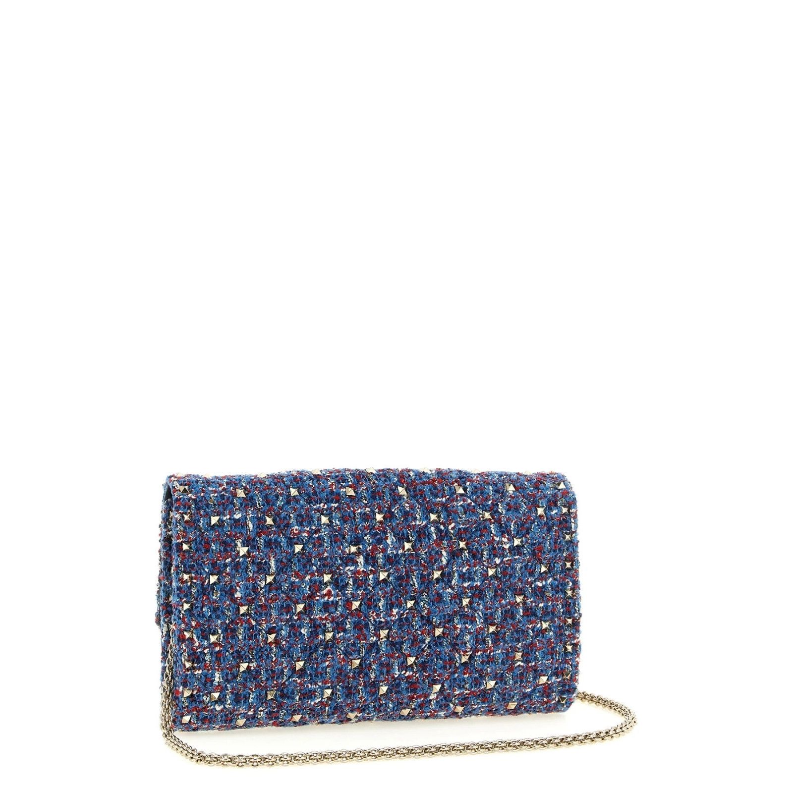 Valentino VALENTINO GARAVANI Rockstud Spike Blue Shoulder Bag New & Au Size ONE SIZE - 2 Thumbnail