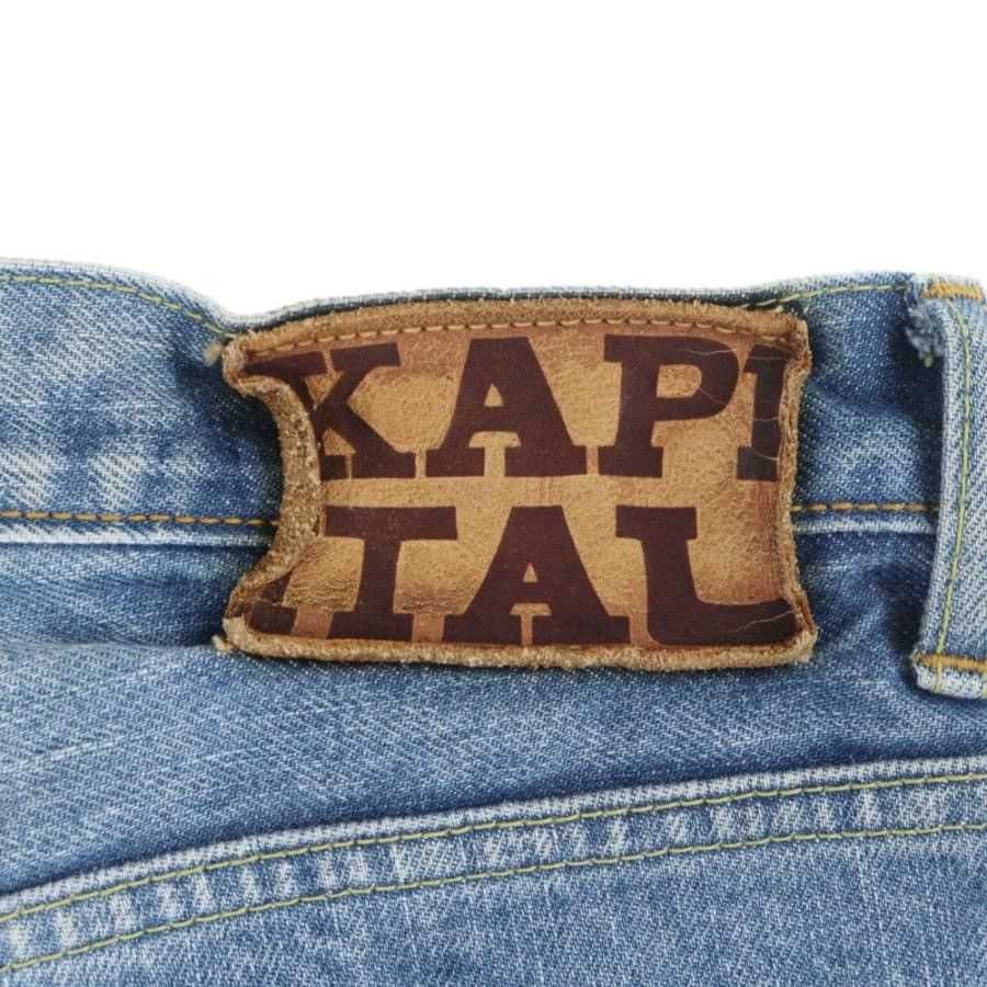 Kapital Kapital 14oz denim 5p pants gypsy patch remake 34inch Size US 34 / EU 50 - 8 Thumbnail