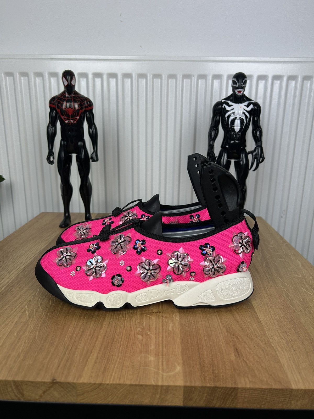 Dior Christian Dior Mesh Embellished sneaker Size US 7 / IT 37 - 1 Thumbnail