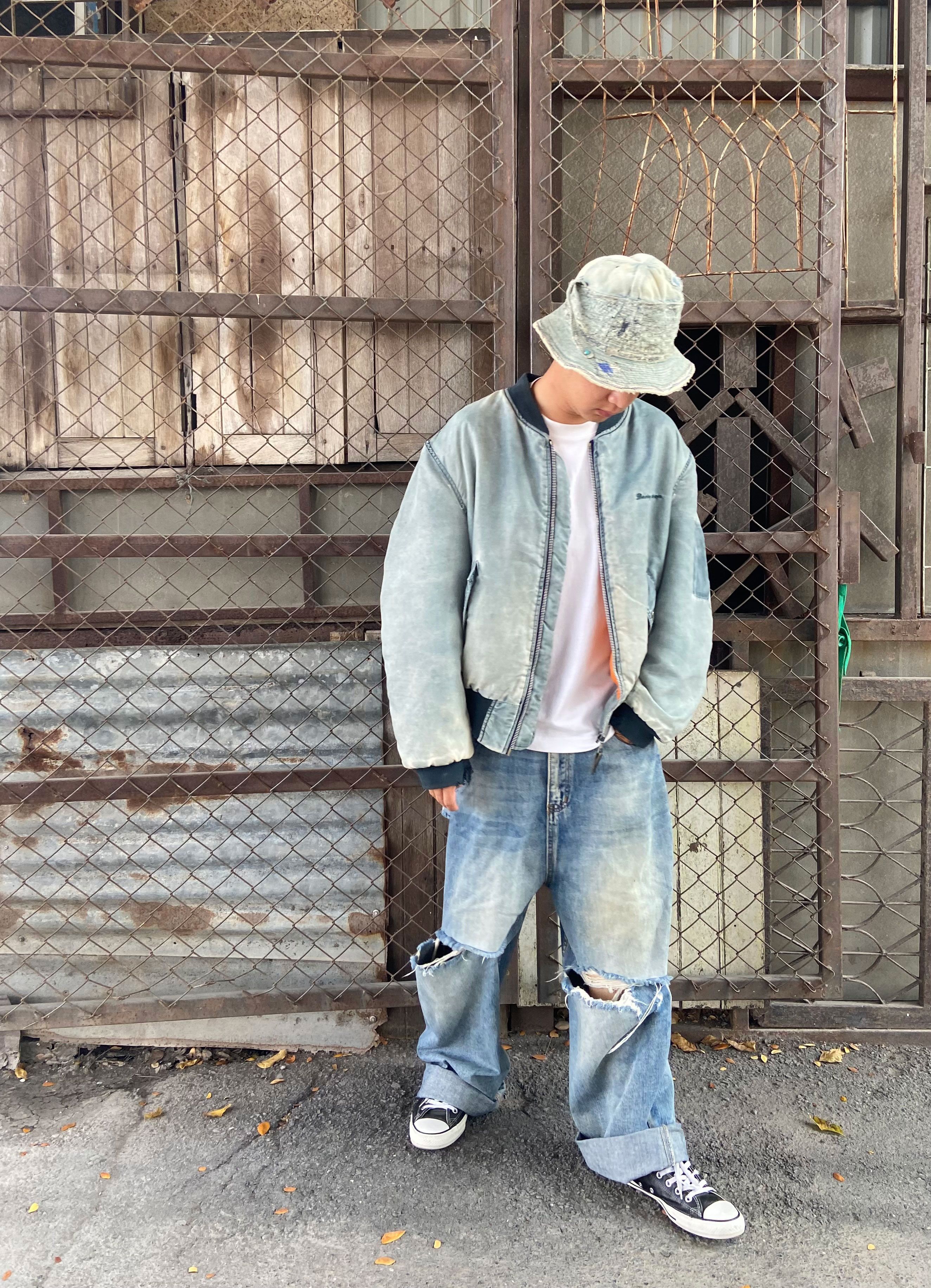 Alpha Industries Sun Faded MA-1 Bomber Jacket Size US L / EU 52-54 / 3 - 2 Thumbnail