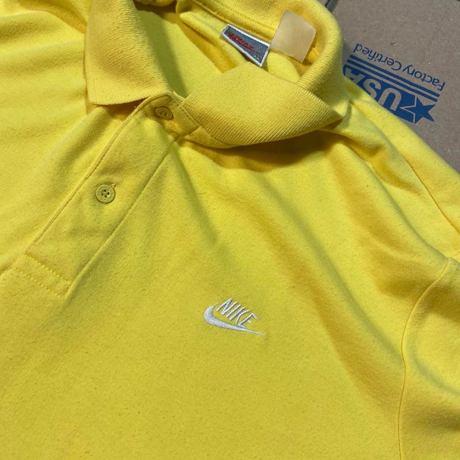 Nike 90s nike polo collared shirt Size US L / EU 52-54 / 3 - 3 Thumbnail