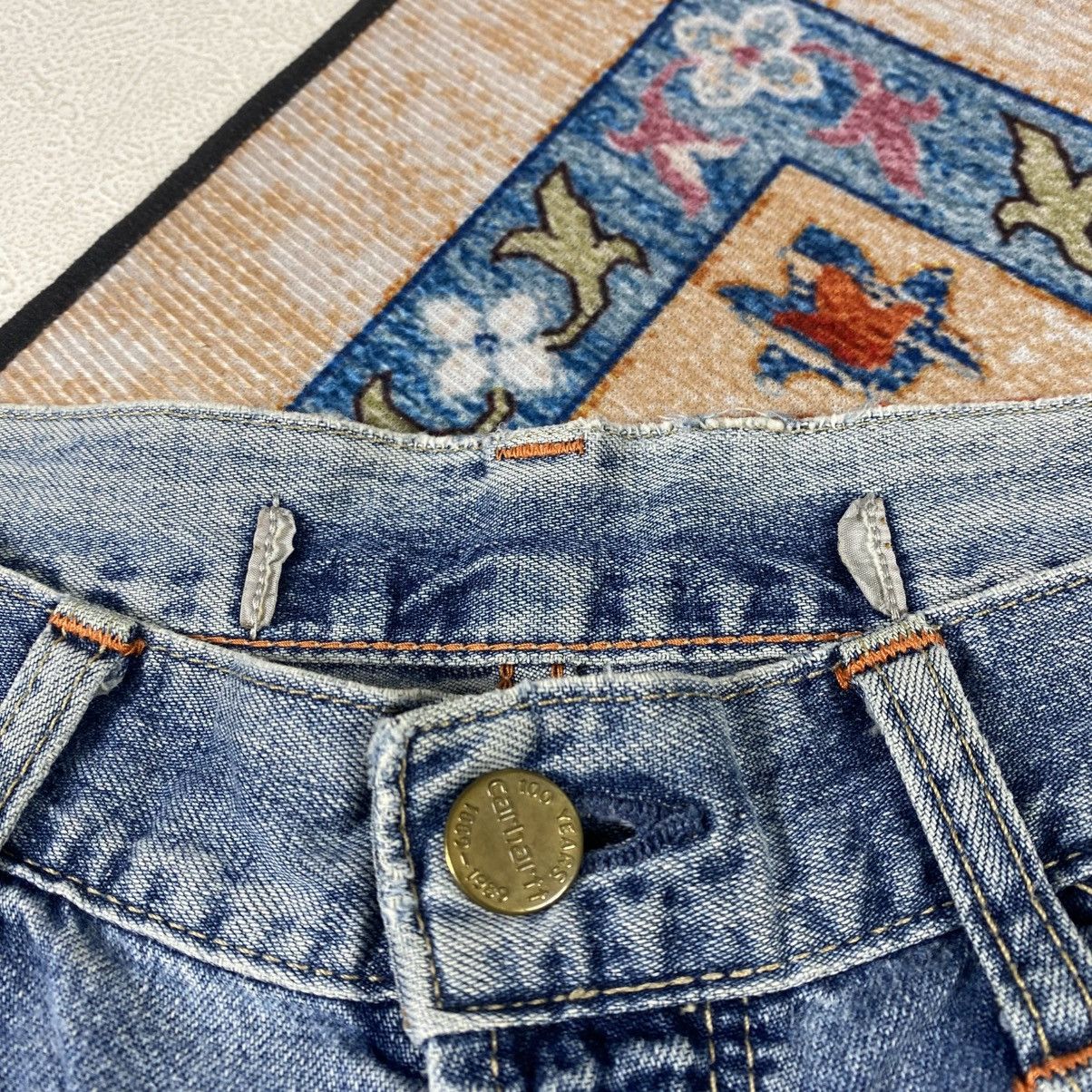 Carhartt Vtg Carhartt 100 Years Distressed Carpenter Jort Pants Size US 32 / EU 48 - 6 Thumbnail