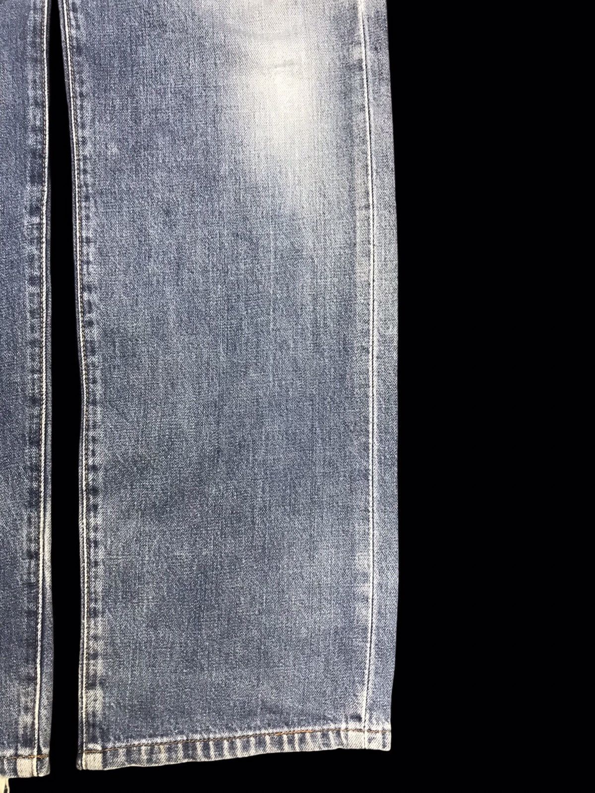 Levi's 💥THRASHED💥Vintage Levis 551ZXX BIG E LVC Thrshd Denim F182 Size US 33 - 6 Thumbnail