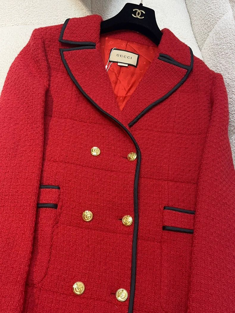 Gucci Gucci Red and blue rolled edge gold buckle medium and long Size S / US 4 / IT 40 - 2 Thumbnail