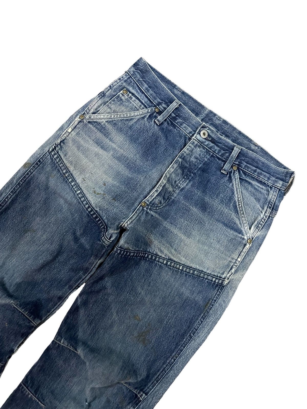 G-Star Vintage G-Star Two Tone Avant Garde Style Loose Baggy Jeans Size US 31 - 7 Thumbnail