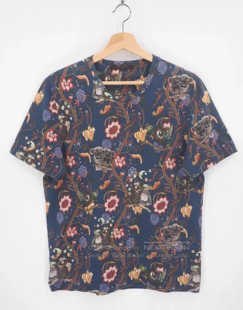 Louis Vuitton Louis Vuitton Deep Blue Full Print Zoo Print Collab Short Size US M / EU 48-50 / 2 - 1 Thumbnail