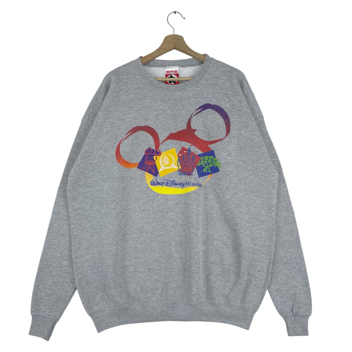 Disney Vintage 90’s Walt Disney World Sweatshirt Size US XL / EU 56 / 4 - 1 Thumbnail