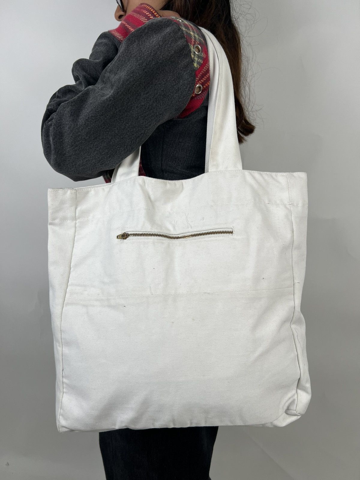 Vintage Upcycled crazy embroidered toote bag Size ONE SIZE - 2 Thumbnail