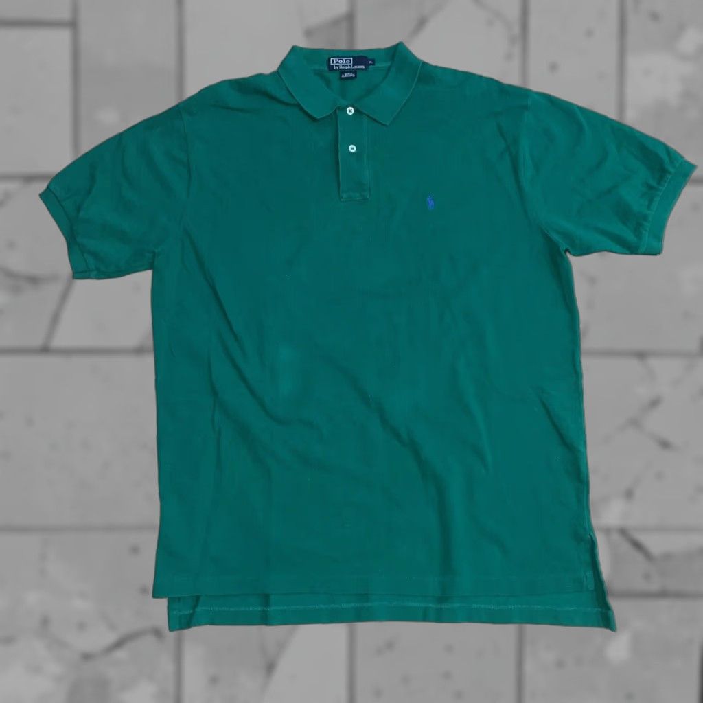 Polo Ralph Lauren POLO RALPH LAUREN Green Polo Shirt XL Men’s Size US XL / EU 56 / 4 - 1 Thumbnail