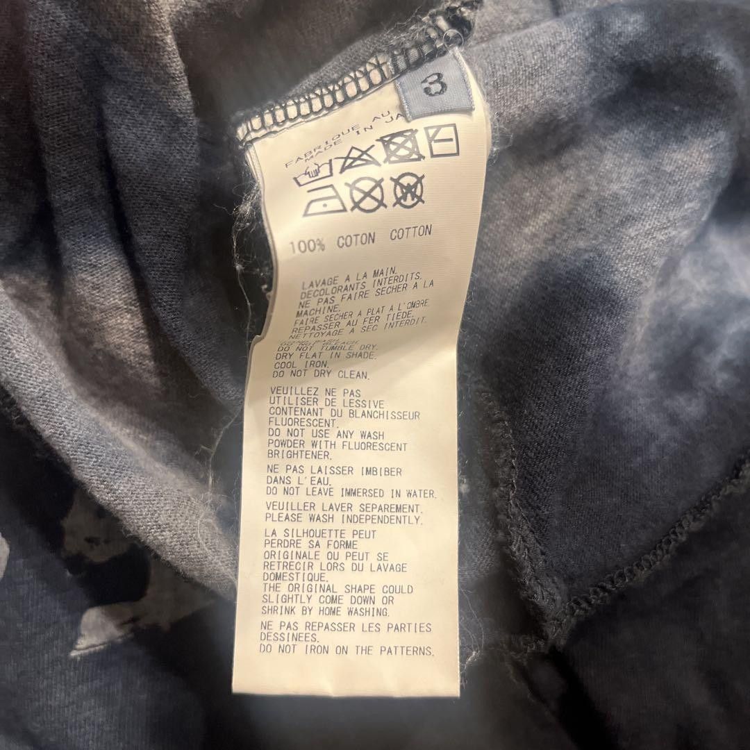 Yohji Yamamoto POUR HOMME Dyed message print T-shirt Size US L / EU 52-54 / 3 - 3 Thumbnail