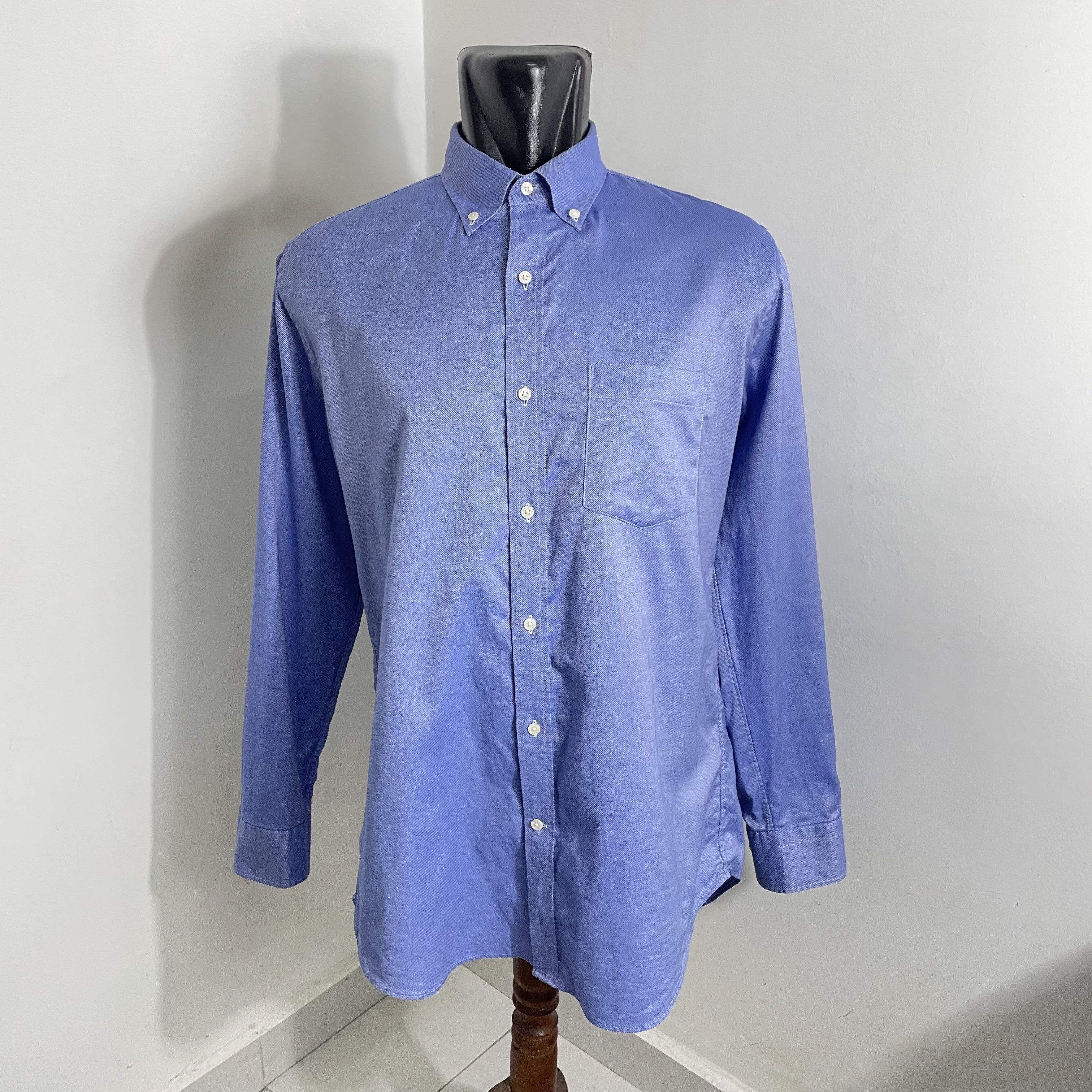 Japanese Brand × Uniqlo ⭐️SALE⭐️ [XL] UNIQLO OXFORD SHIRT SLIM FIT Size US XL / EU 56 / 4 - 1 Thumbnail