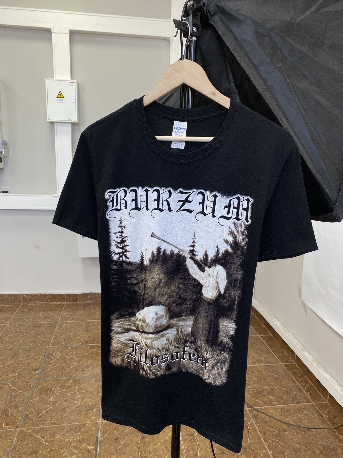 Gildan Vintage Burzum Filosofem Blackmetal T-Shirts Rare Size US M / EU 48-50 / 2 - 1 Thumbnail