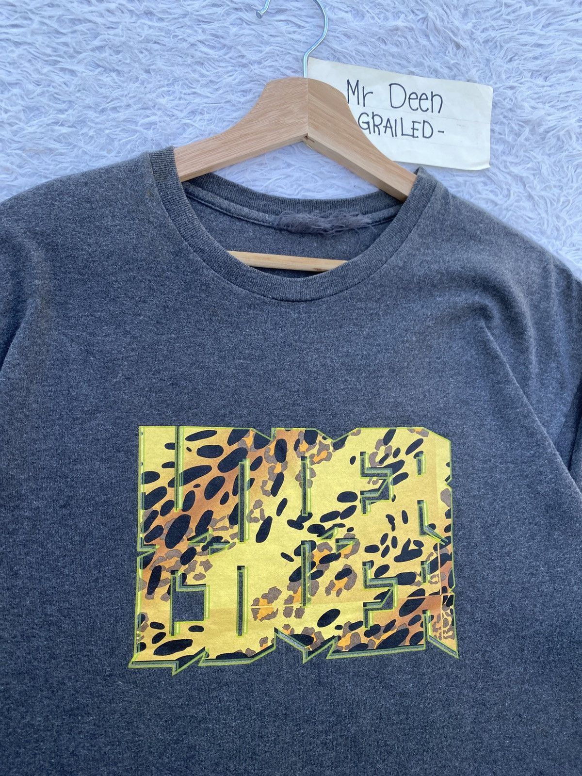 Undercover AW2001 Undercover ‘Leopard Logo’ Graphic T-Shirt Size US L / EU 52-54 / 3 - 1 Thumbnail