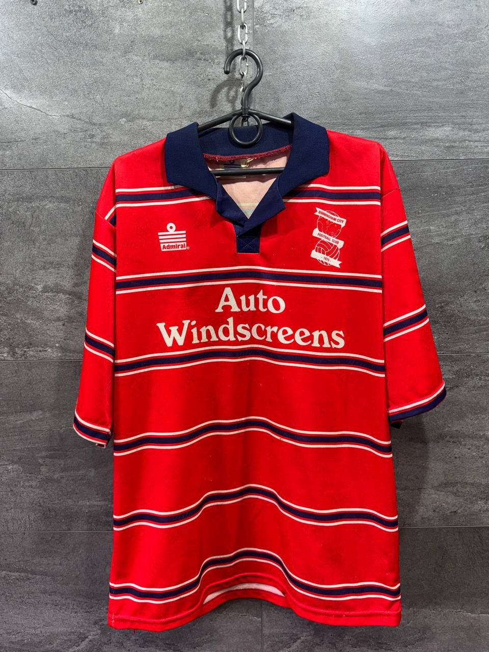 Vintage Vintage Admiral FC Birmingham City Football Soccer Jersey Size US L / EU 52-54 / 3 - 1 Thumbnail