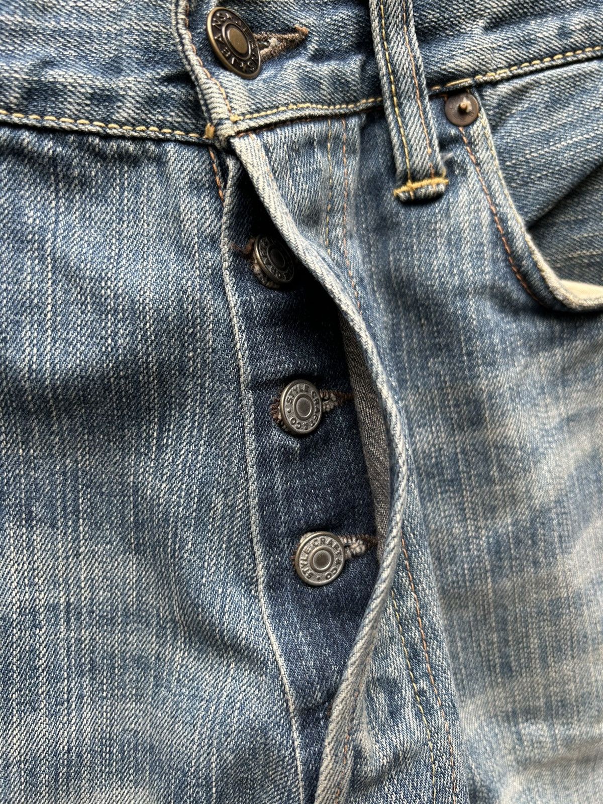 Evisu Evisu Double Iconic Logo Jeans Size US 29 - 12 Thumbnail