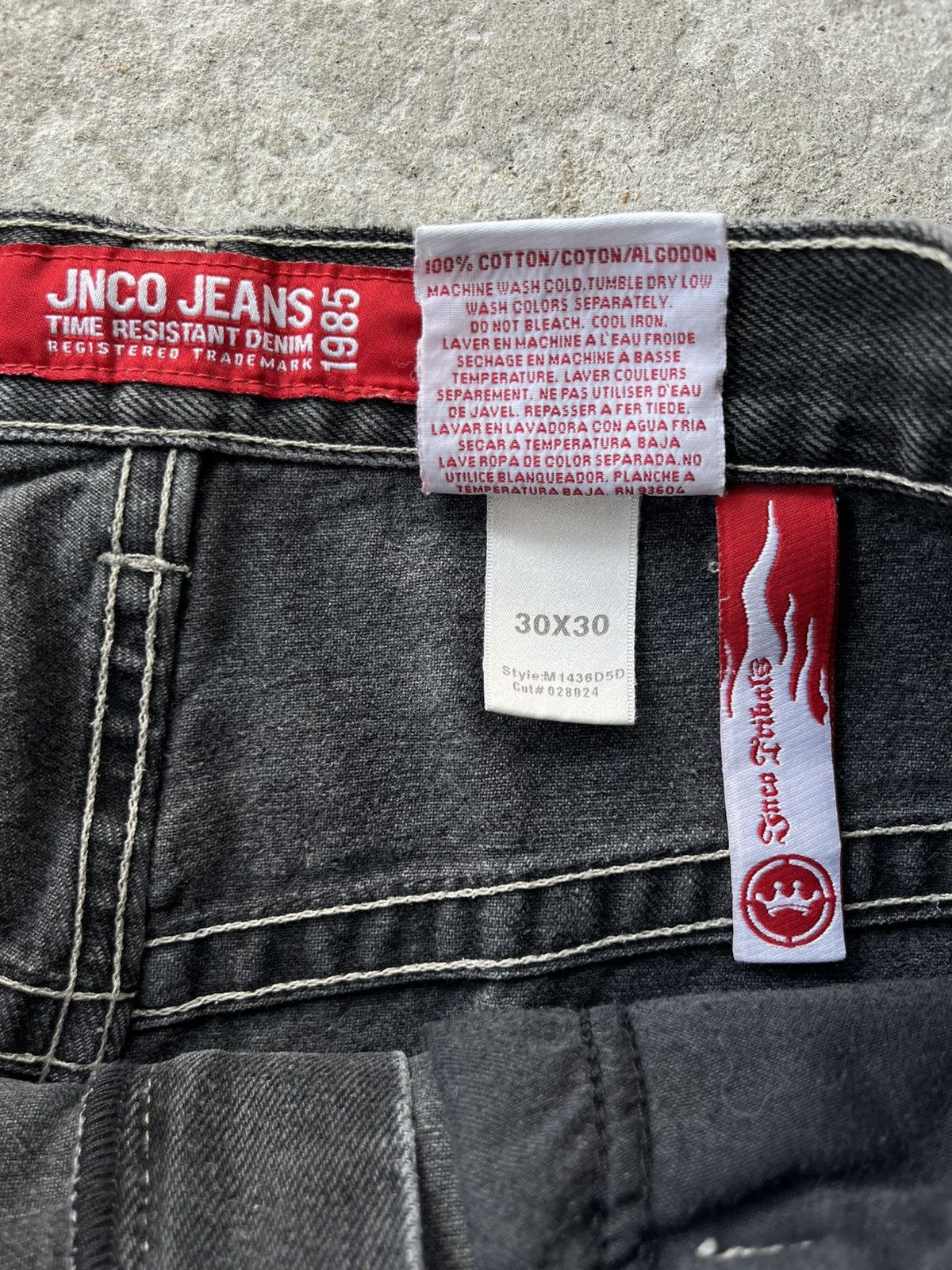 JNCO Jnco Skull Tribals Size US 30 / EU 46 - 5 Thumbnail