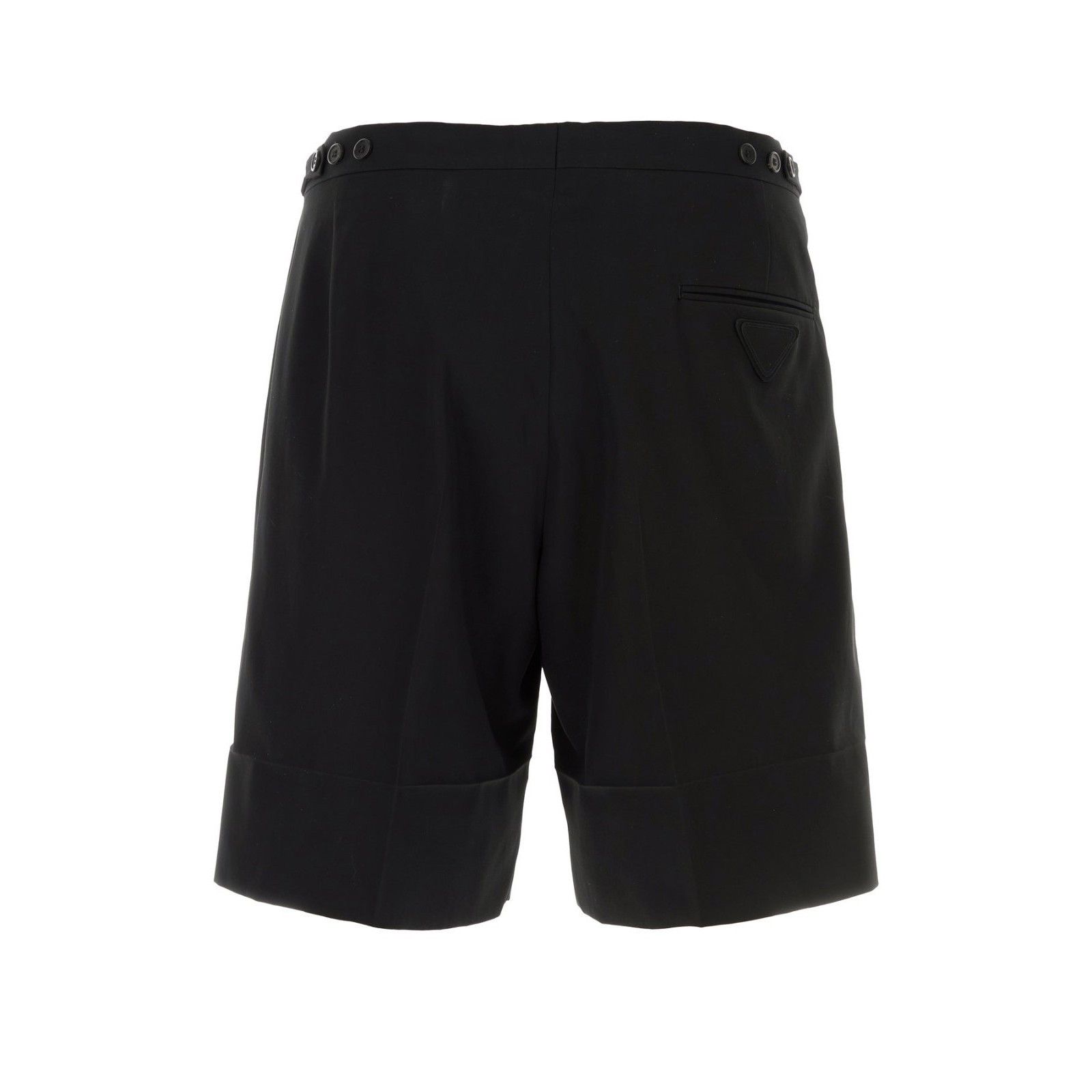 Prada PRADA Black Cotton Bermuda Shorts New & Authentic (Men's siz Size US 34 / EU 50 - 2 Thumbnail