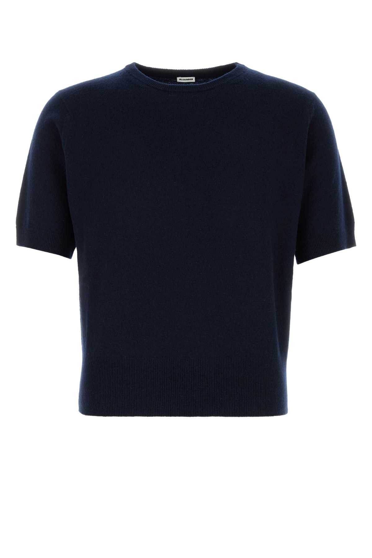 Jil Sander Midnight Blue Wool Blend Sweater Size US XL / EU 56 / 4 - 1 Thumbnail