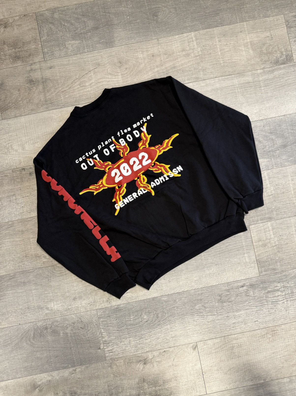 Cactus Plant Flea Market × Coachella Cactus Plant Flea Market Coachella x CPFM Weekend 1 Crewneck Size US M / EU 48-50 / 2 - 2 Thumbnail
