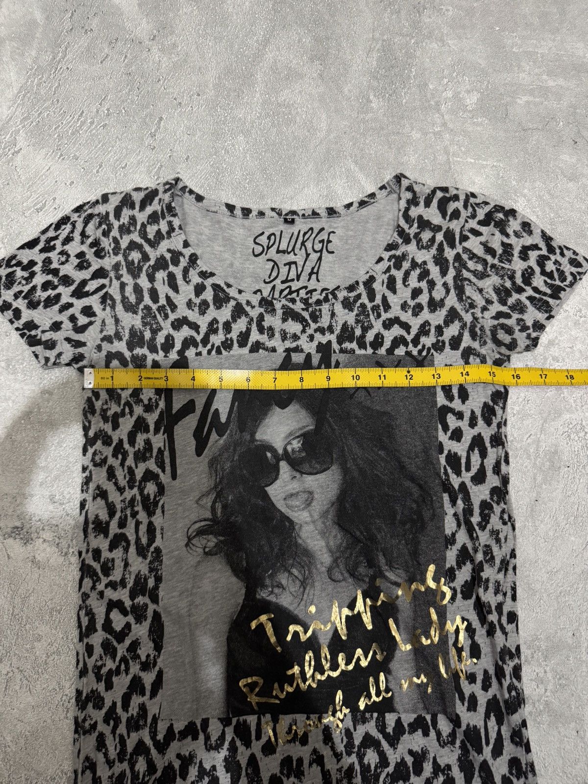 Hysteric Glamour Y2k Splurge Diva Parties leopard ifsixwasnine tee Size M / US 6-8 / IT 42-44 - 8 Thumbnail
