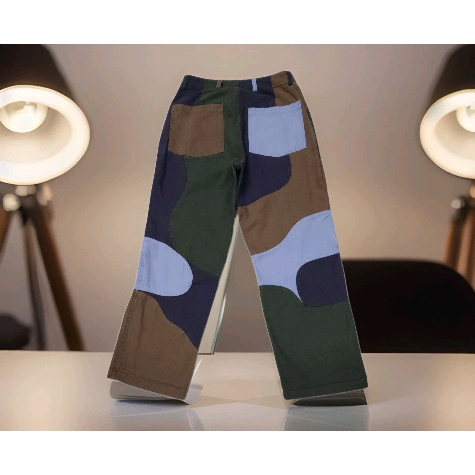 Brain Dead Brain Dead Patchwork Cotton Military Pants Size L Size US 30 / EU 46 - 4 Thumbnail