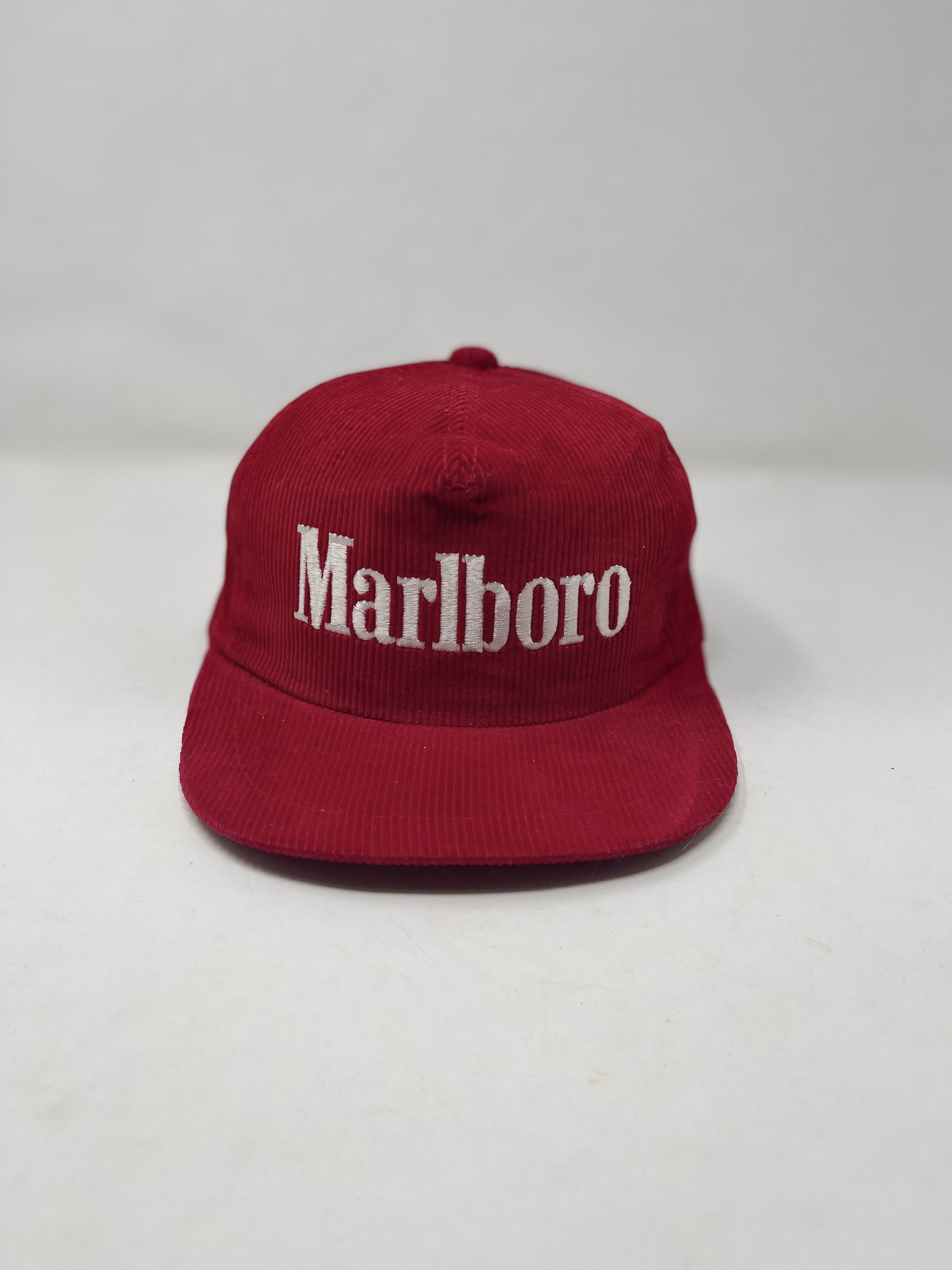 Marlboro Malboro Coduroy Snapback Hat Size ONE SIZE - 1 Thumbnail